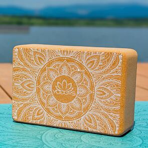 Blocco Yoga in sughero NEW MANDALA 