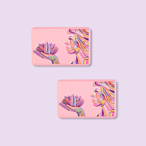 Výhodný set bloků růžová LOTUS BLOSSOM