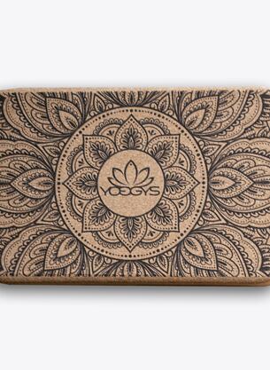 Blocco Yoga in sughero NEW MANDALA 