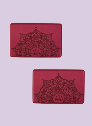 Výhodný set bloků bordo MANDALA
