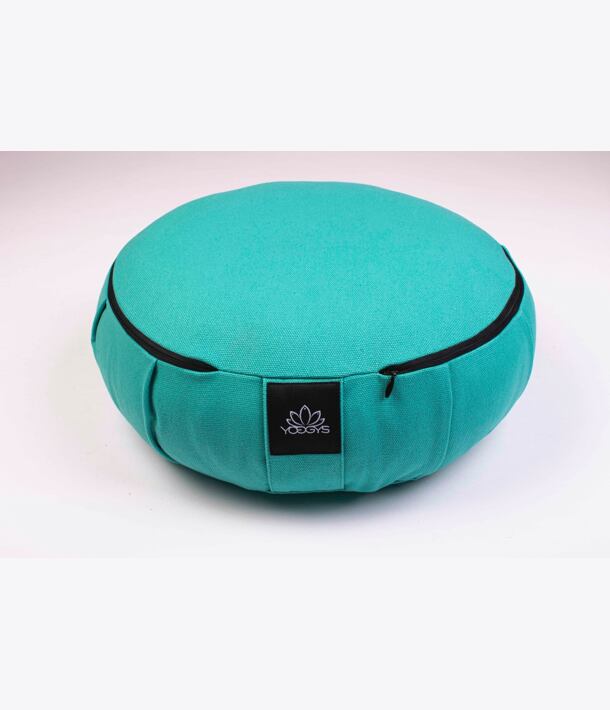 Cuscino da meditazione, turchese